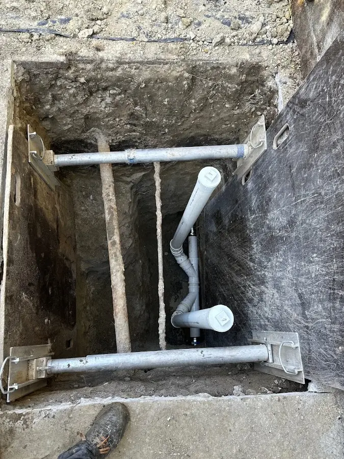 Experienced plumber completing Gas Line Repair work in Sparta